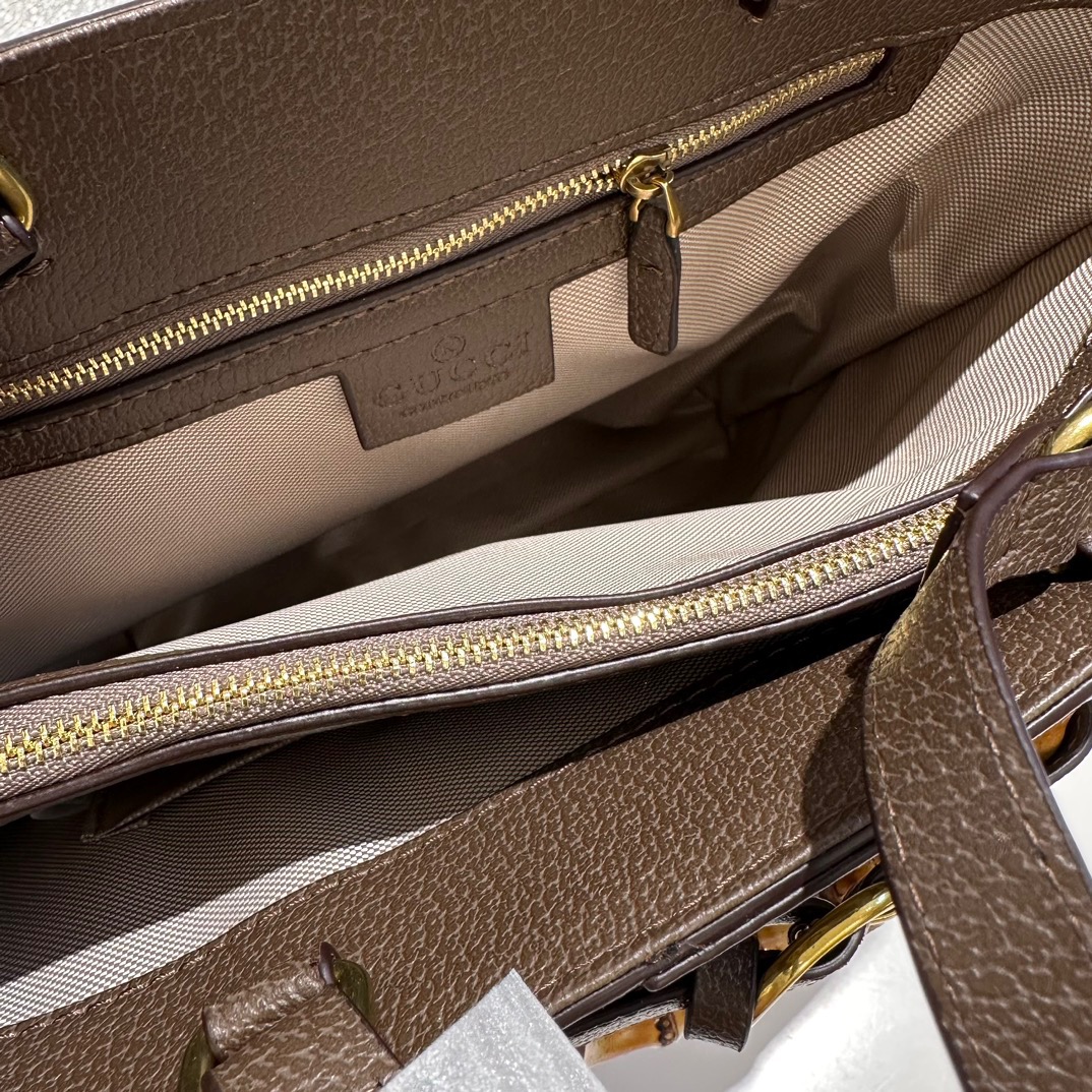 【GUCCI】グッチ 竹のハンドル バケツバッグ ハンドバッグ サイズ 25cm