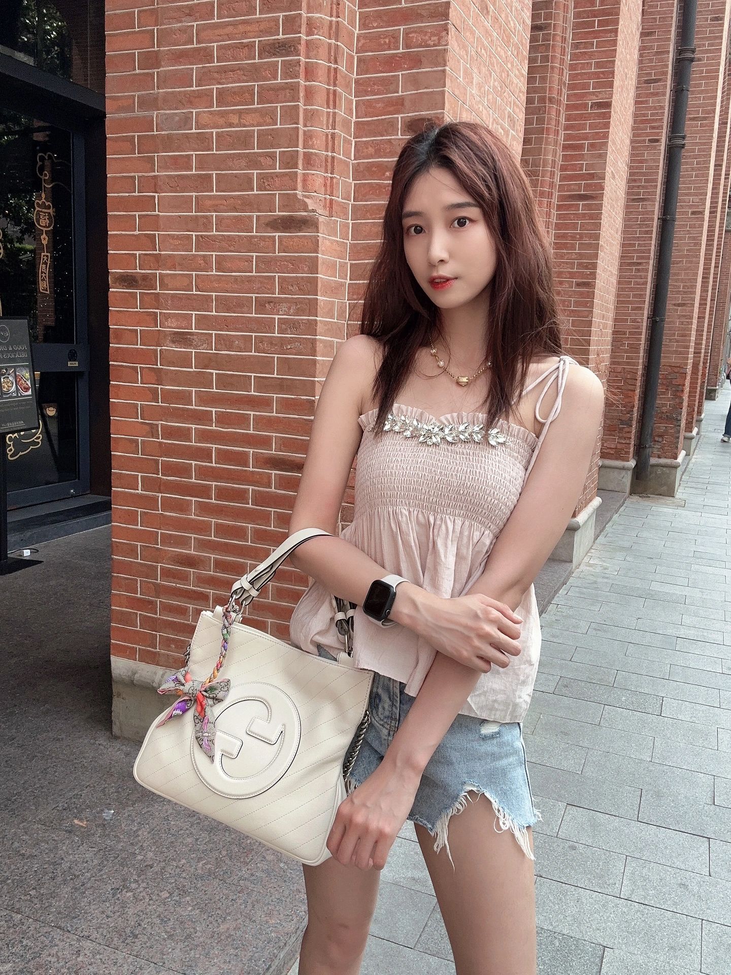 【GUCCI】グッチ BLONDIE トート スモール トートバッグ