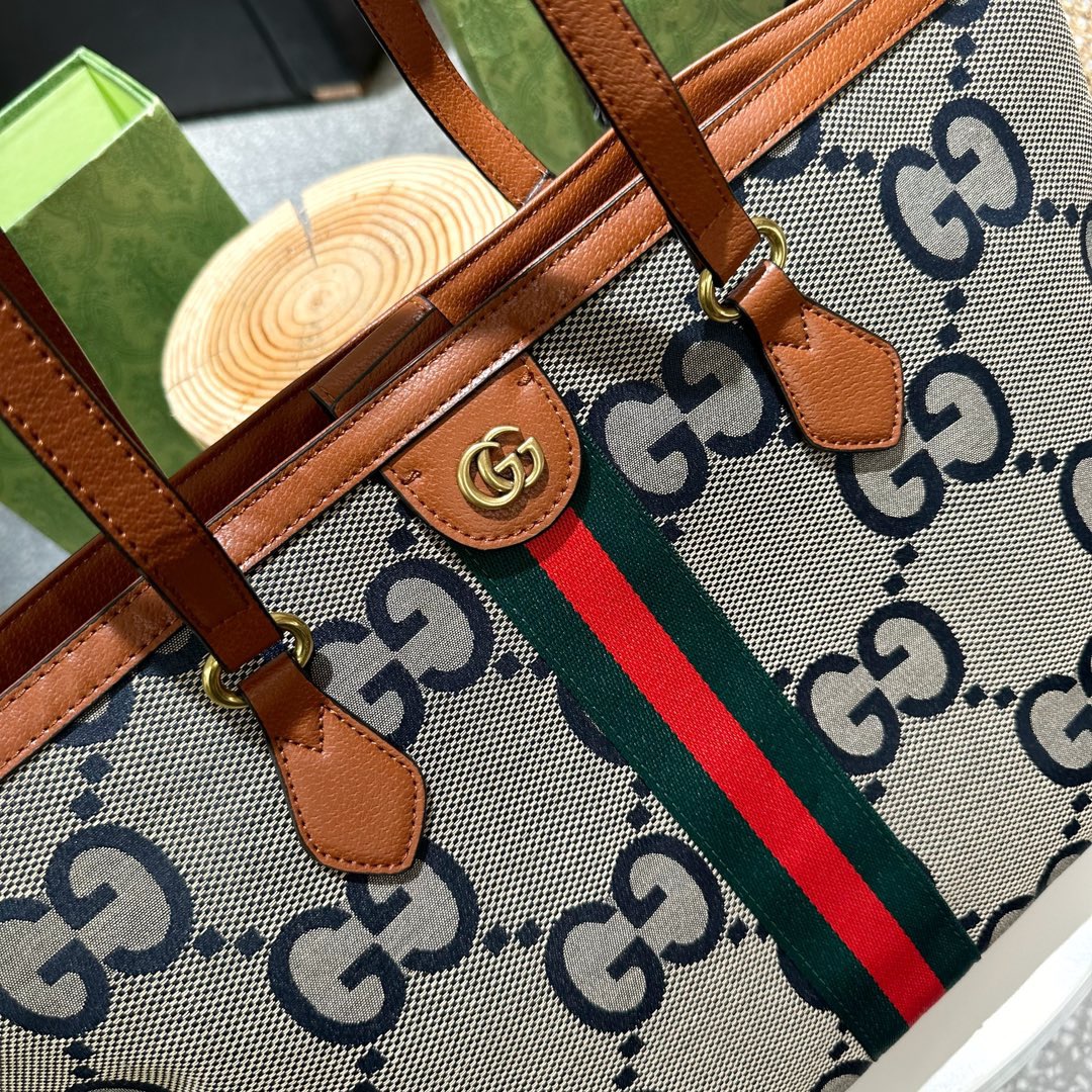 【GUCCI】グッチ Ophidiaミディアム GG トートバッグ大容量【送料無料】