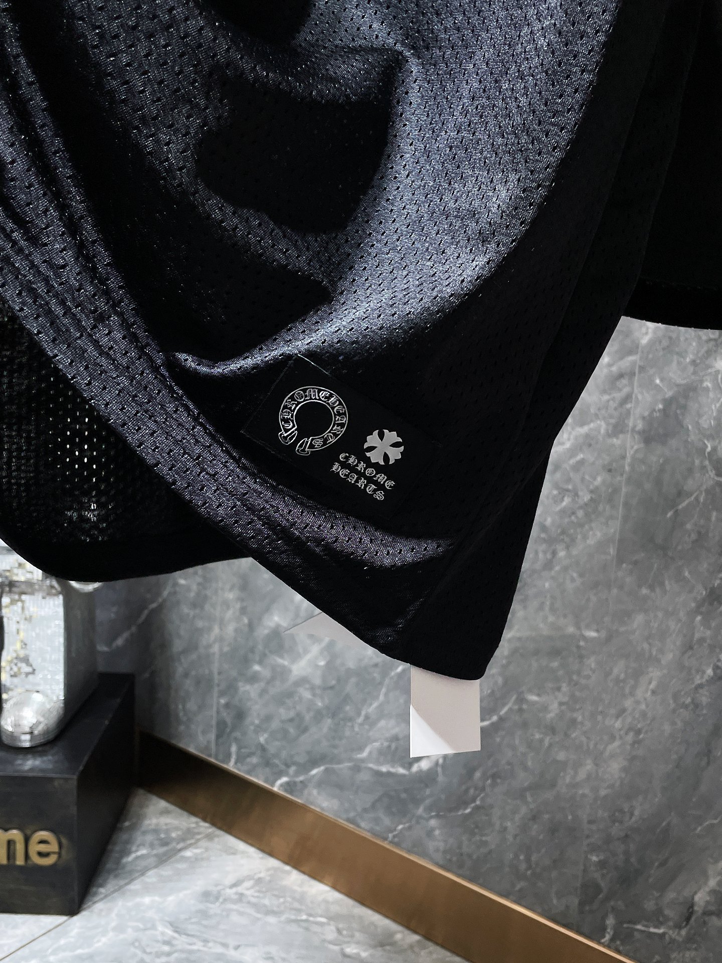 クロムハーツ Tシャツ 梵字 メッシュ ホッケーシャツ (ジャージ)