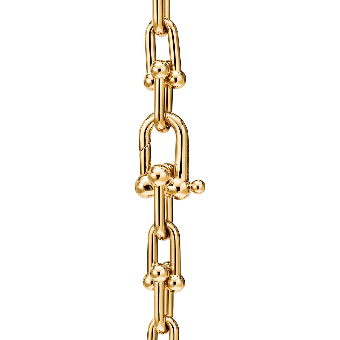 ティファニー ハードウェア シングル ラップ ブレスレット イエローゴールド（スモール）