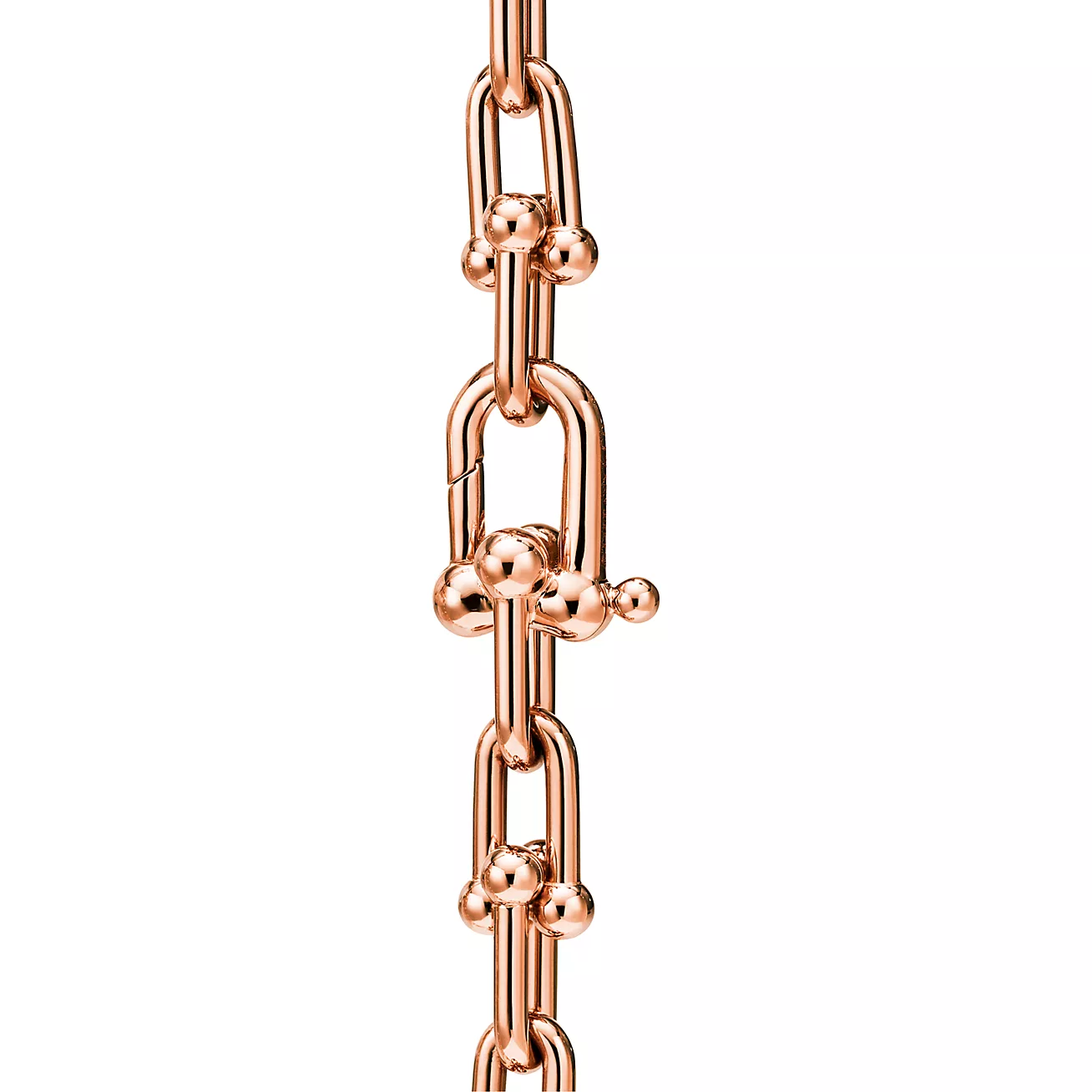 ティファニー ハードウェア シングル ラップ ブレスレット ローズゴールド（スモール）