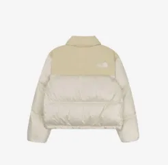 [ノースフェイス]☆W'S NOVELTY NUPTSE ダウンジャケット☆CREAM