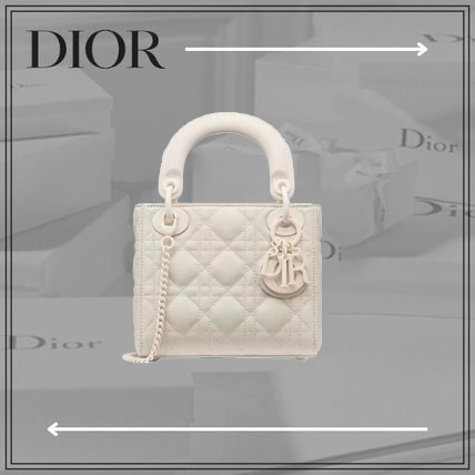 DIOR★ウルトラマット LADY DIOR バッグ カナージュ ミニ-高島屋オンラインストア - 公式