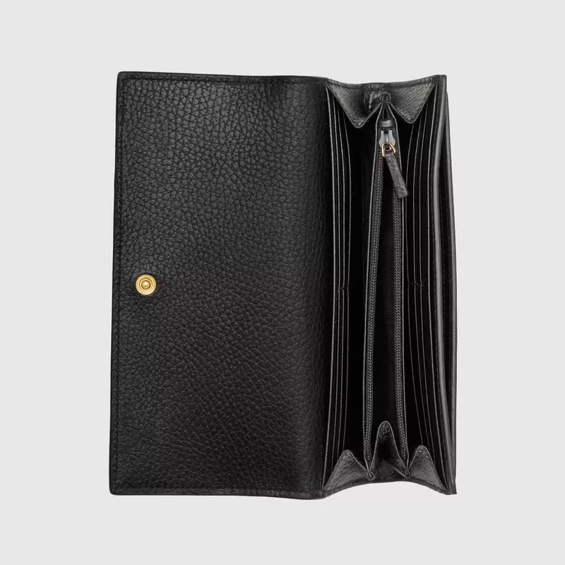 GUCCI グッチ〔GG マーモント〕レザー コンチネンタルウォレット-高島屋オンラインストア - 公式