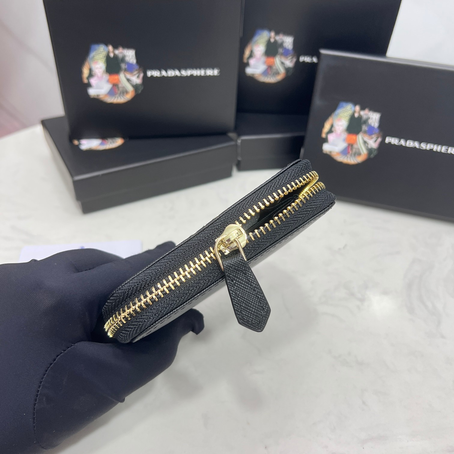 PRADA/プラダ サフィアーノレザー カードケース-高島屋オンラインストア - 公式