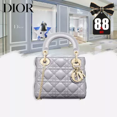 “LADY ディオール” “カナージュ” ミニバッグ-高島屋オンラインストア - 公式