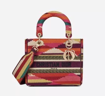 21CRUISE パッチワーク刺繍 LADY D-LITE チャーム付 バッグ-高島屋オンラインストア - 公式