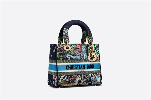 Dior LADY D-LITE ミディアムバッグ D-Constellation エンブロイダリー 24 x 20 x 11 cm-高島屋オンラインストア - 公式