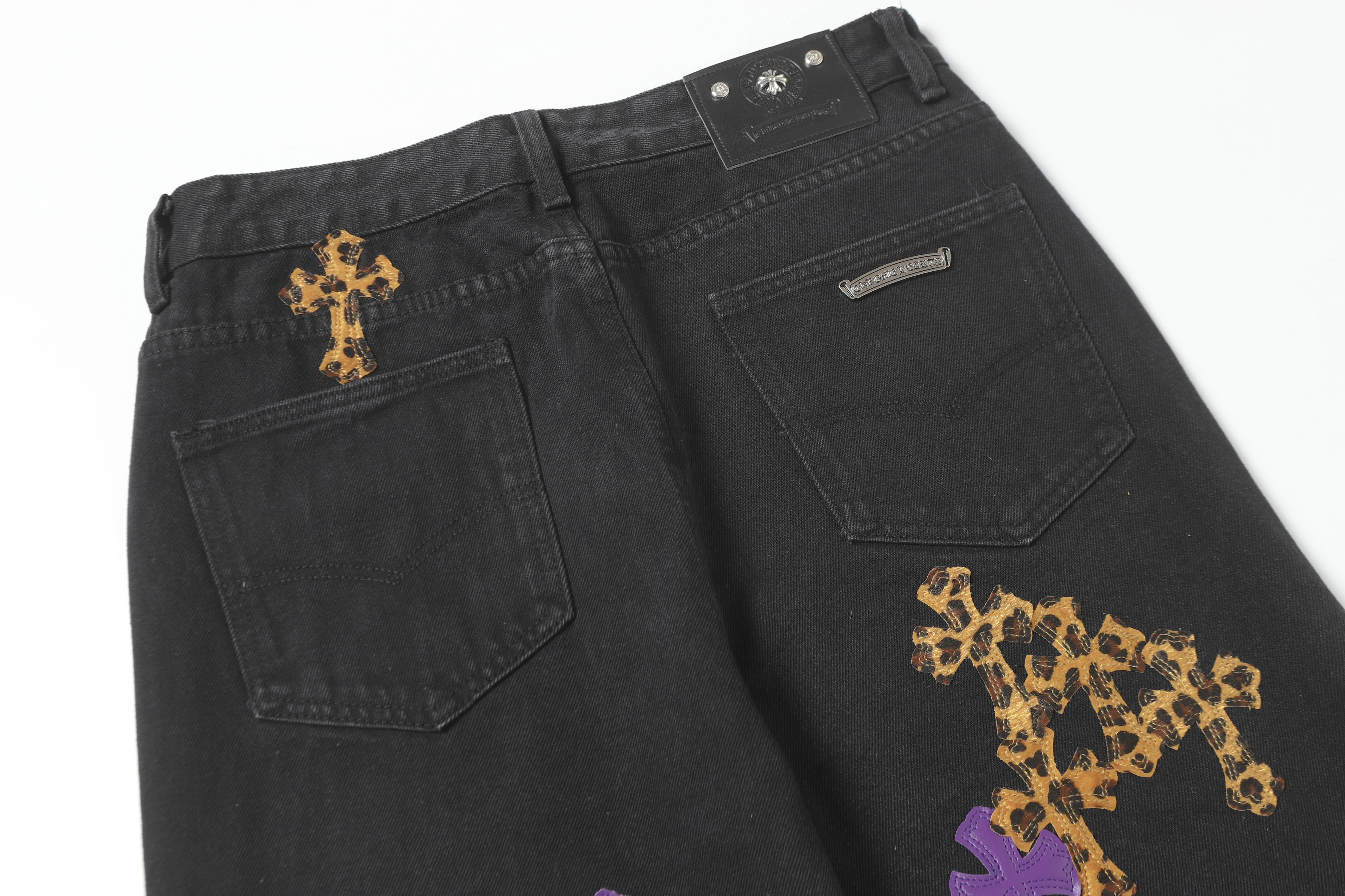 【Chrome Hearts】クロムハーツ クロスパッチ デニムジーンズ 9981