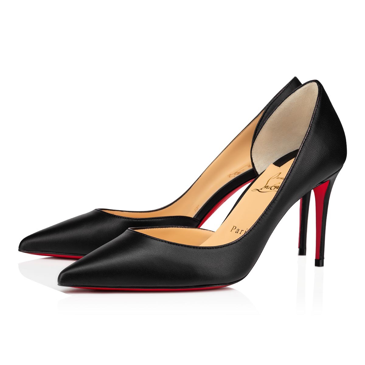 【Christian Louboutin】クリスチャン ルブタン Iriza 85 mm Black Nappa Leather Pumps-高島屋オンラインストア - 公式