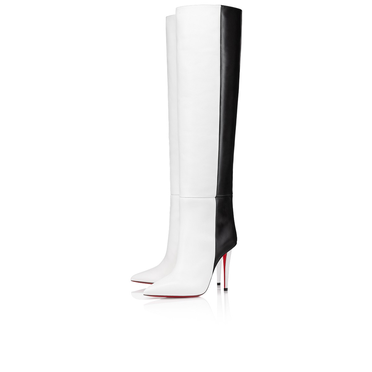【Christian Louboutin】クリスチャン ルブタン Astrilarge Botta 100 mm Bianco Boots-高島屋オンラインストア - 公式