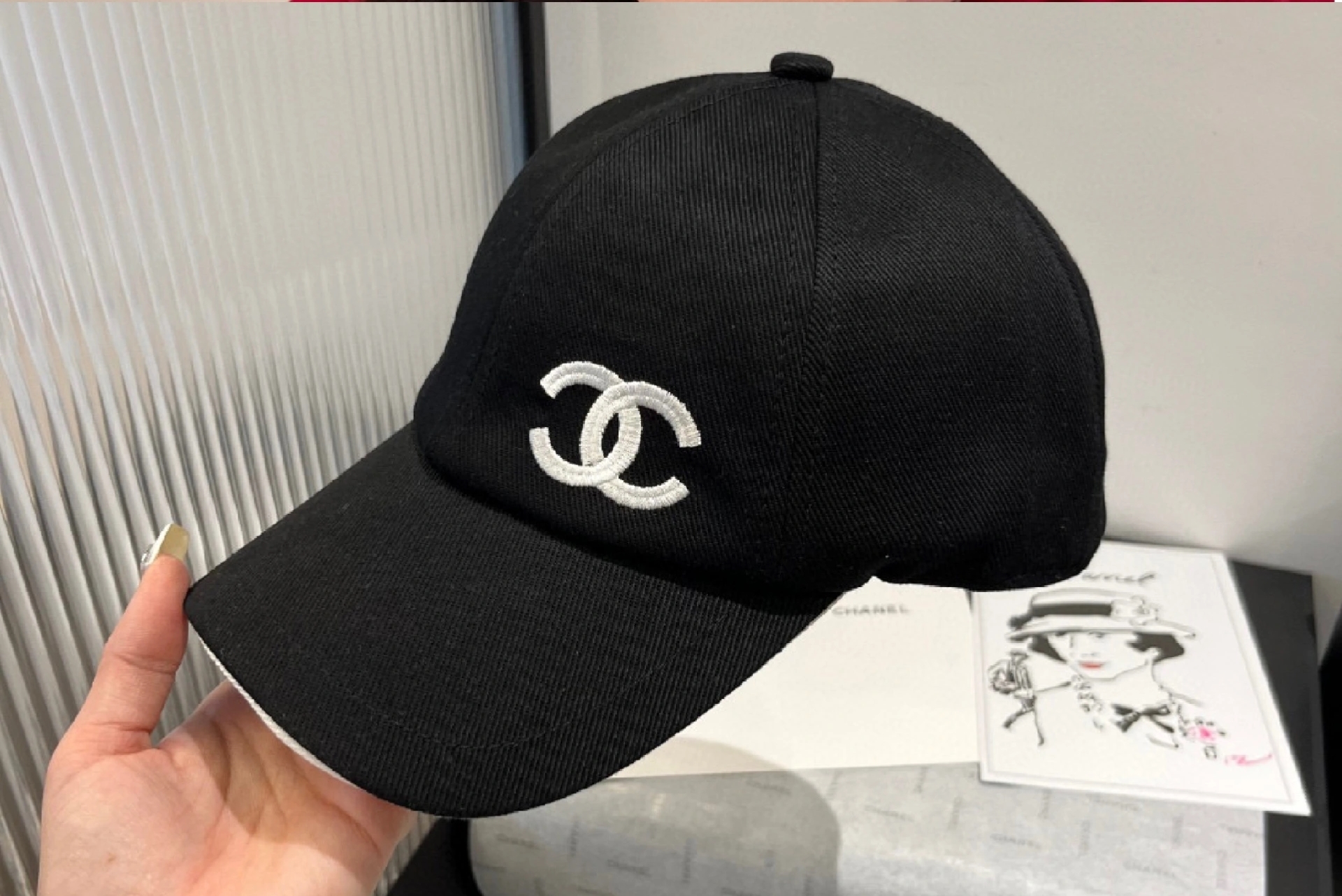 【Chanel】 シャネル 2025新作 ロゴキャップ 25P