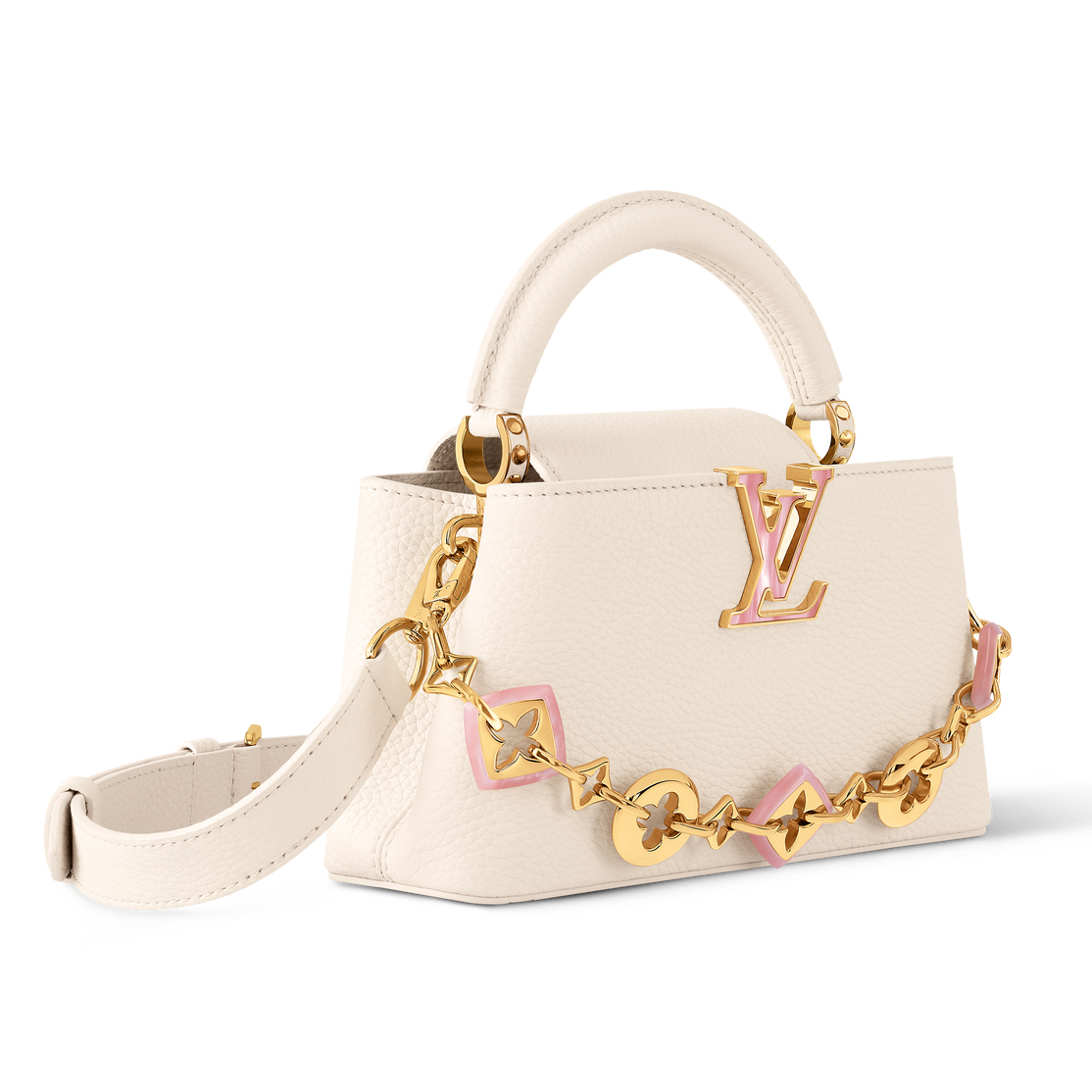 2025SS(春夏)新作【洗練されたデザイン♪】Louis Vuitton カプシーヌ EW MINI