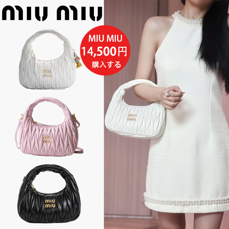 MIUMIU バッグ ワンダー MATELASSE マテラッセ