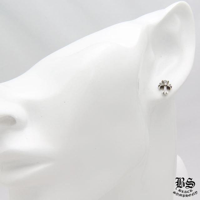 クロムハーツ CHクロスベビーファットスタッドピアス