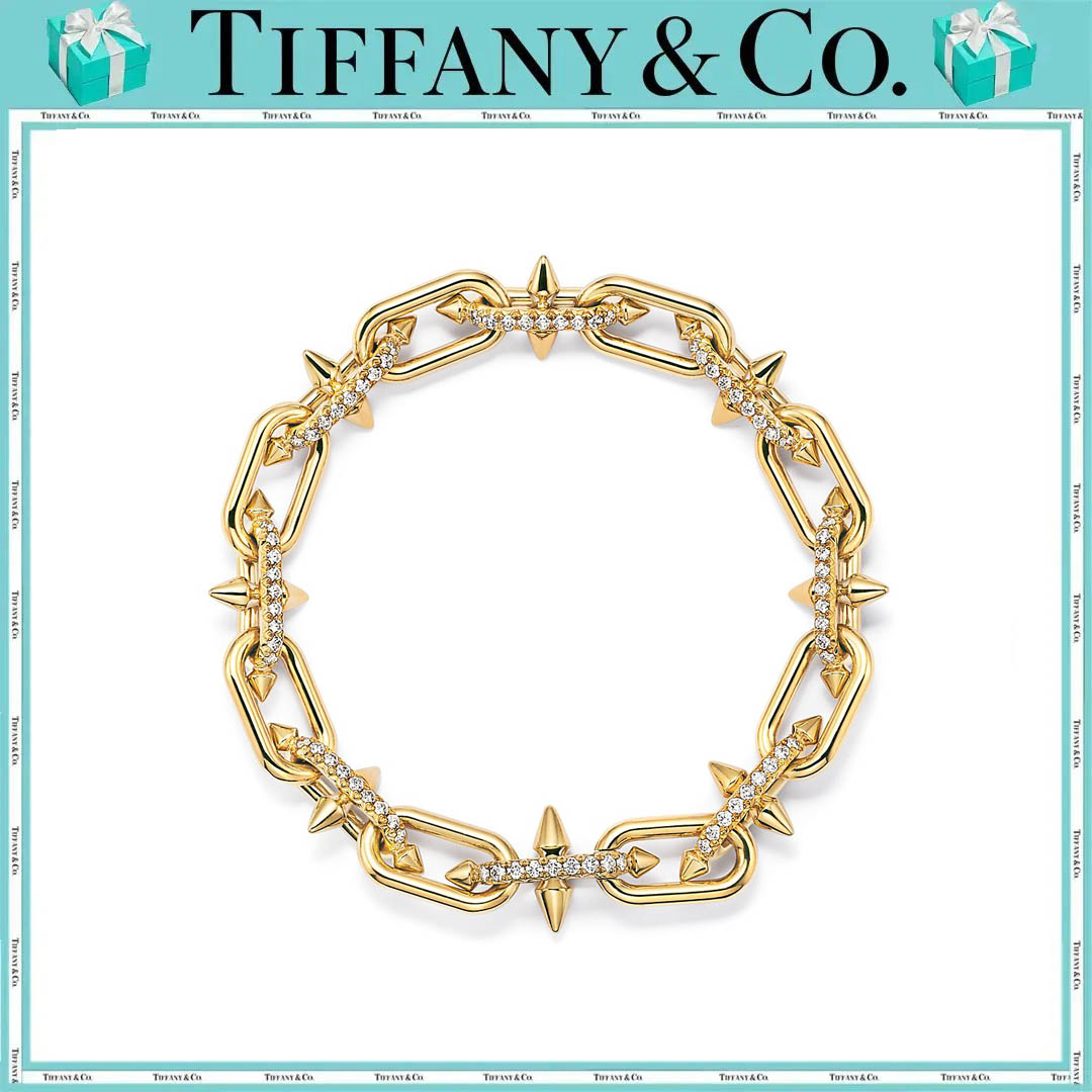 ティファニー タイタン BY ファレル・ウィリアムス リンク ブレスレット ダイヤモンド ゴールド