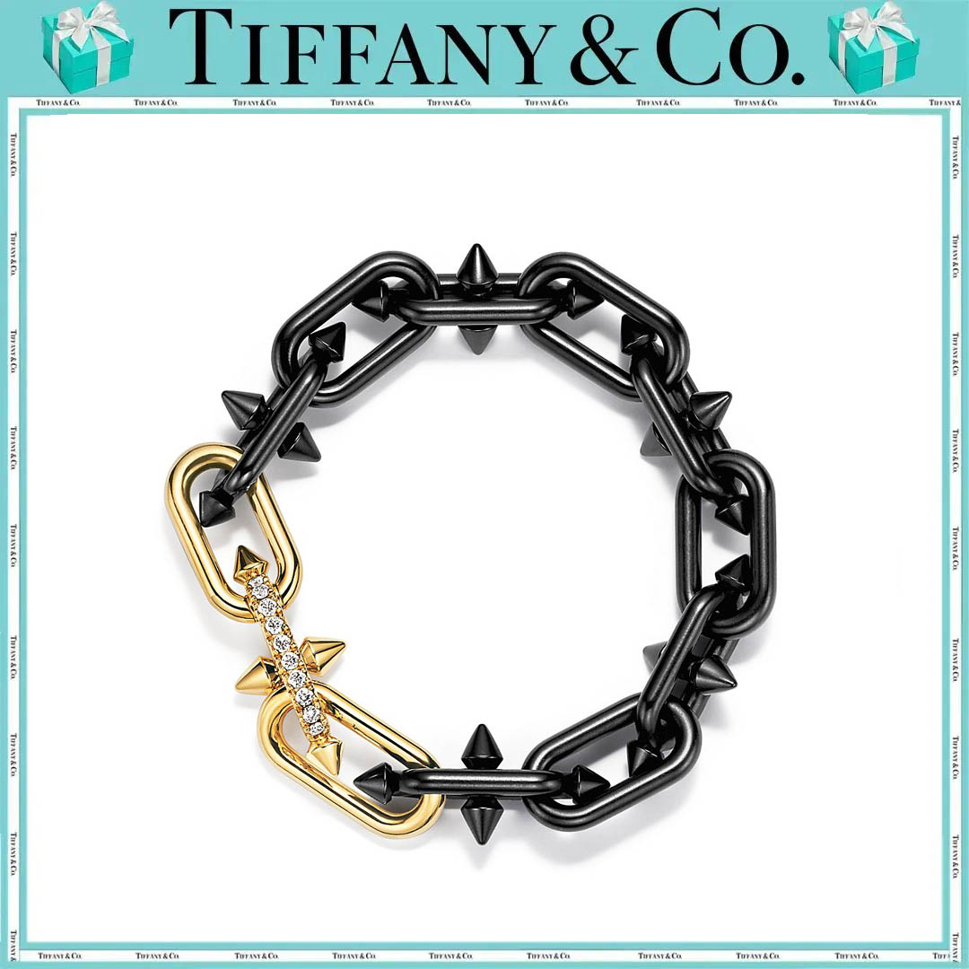 ティファニー タイタン BY ファレル・ウィリアムス ブレスレット ダイヤモンド チタン ゴールド