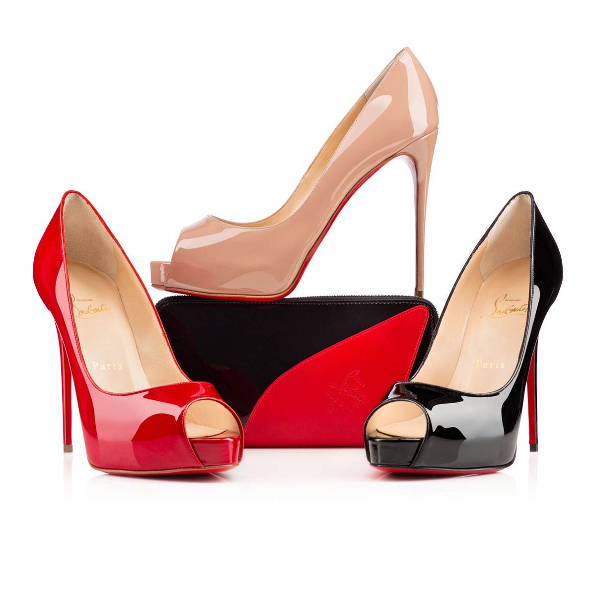 【Christian Louboutin】クリスチャン ルブタン New Very Privé 120 mm ブラック Classic JP 23.5 cm/EU 37/US 6/UK 4.5 年末セール-高島屋オンラインストア - 公式
