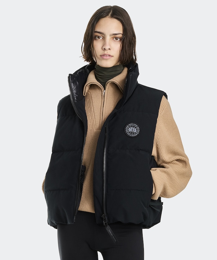 Grandview Cropped Vest Black Label / 2267WB