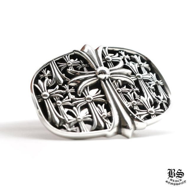 クロムハーツ シルバー セメタリークロス ベルトバックル(ベルトなし)