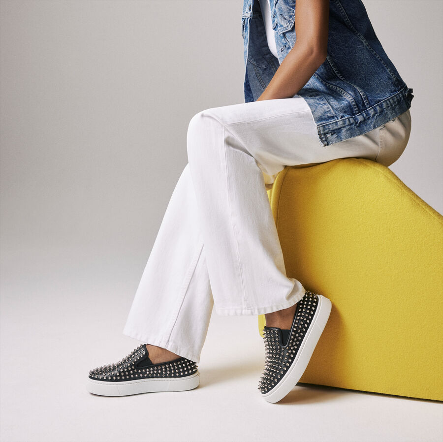 【Christian Louboutin】クリスチャン ルブタン Spikeboat ブラック-高島屋オンラインストア - 公式