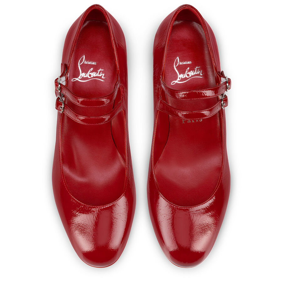 【Christian Louboutin】クリスチャン ルブタン Miss Jane 55 mm レッド-高島屋オンラインストア - 公式