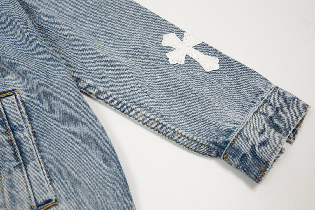 【Chrome Hearts】クロムハーツ 新作デニムジャケット Tシャツ