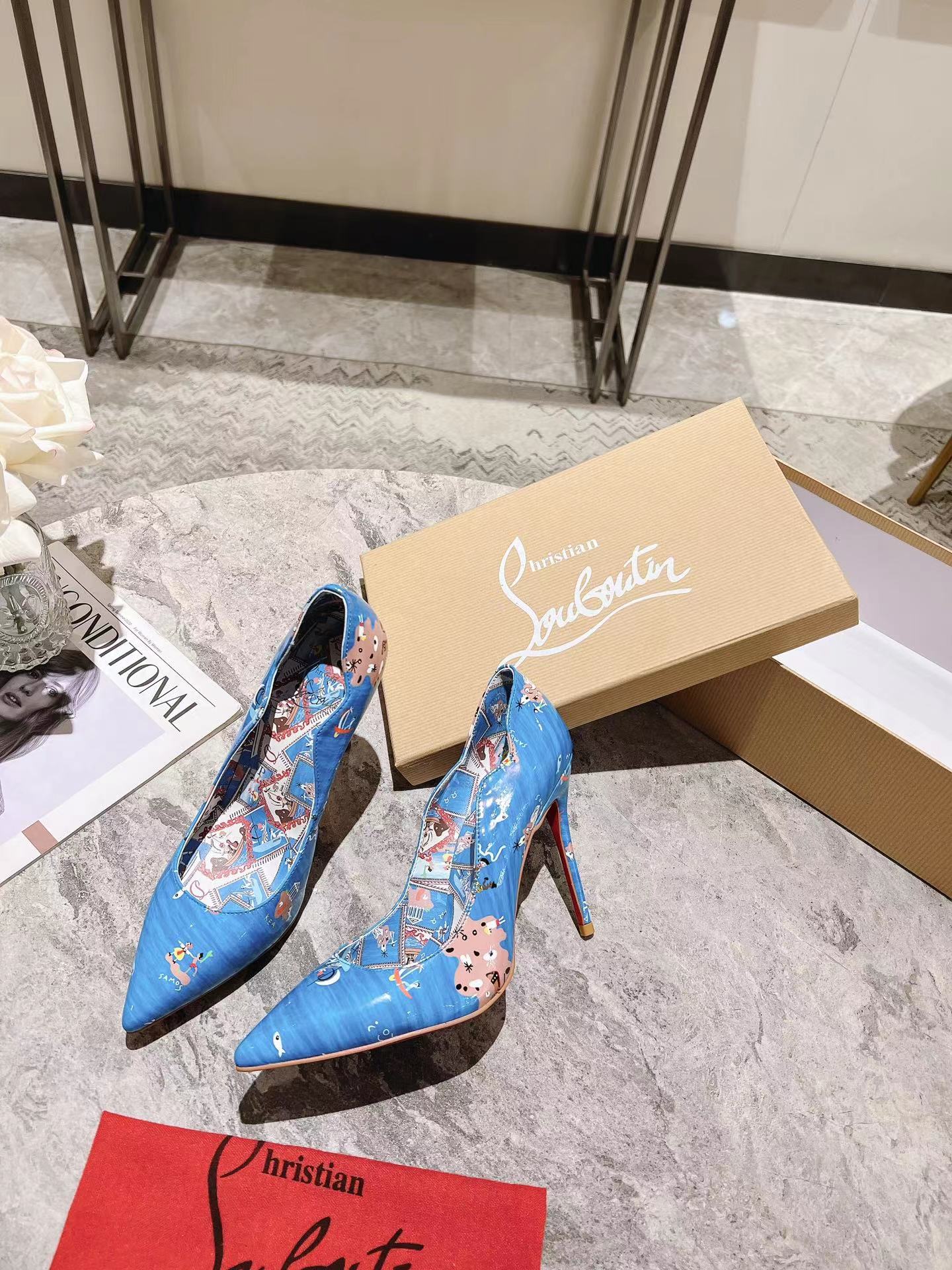 【Christian Louboutin】クリスチャン ルブタン Hot Chick Loubi Odissey Pumps 100 mm-高島屋オンラインストア - 公式