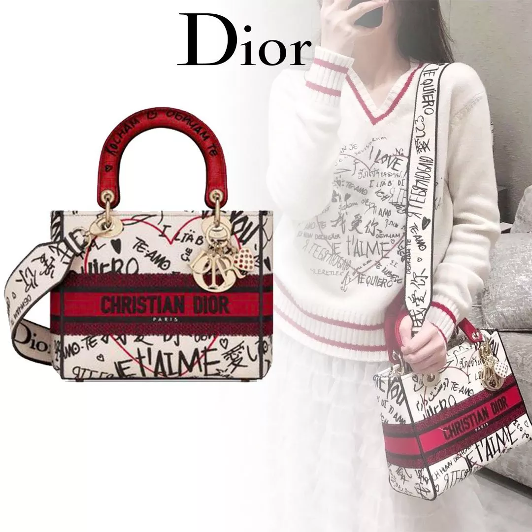 【DIOR】七夕限定 LADY D-LITEハンドバッグ中号【バッグ】-高島屋オンラインストア - 公式