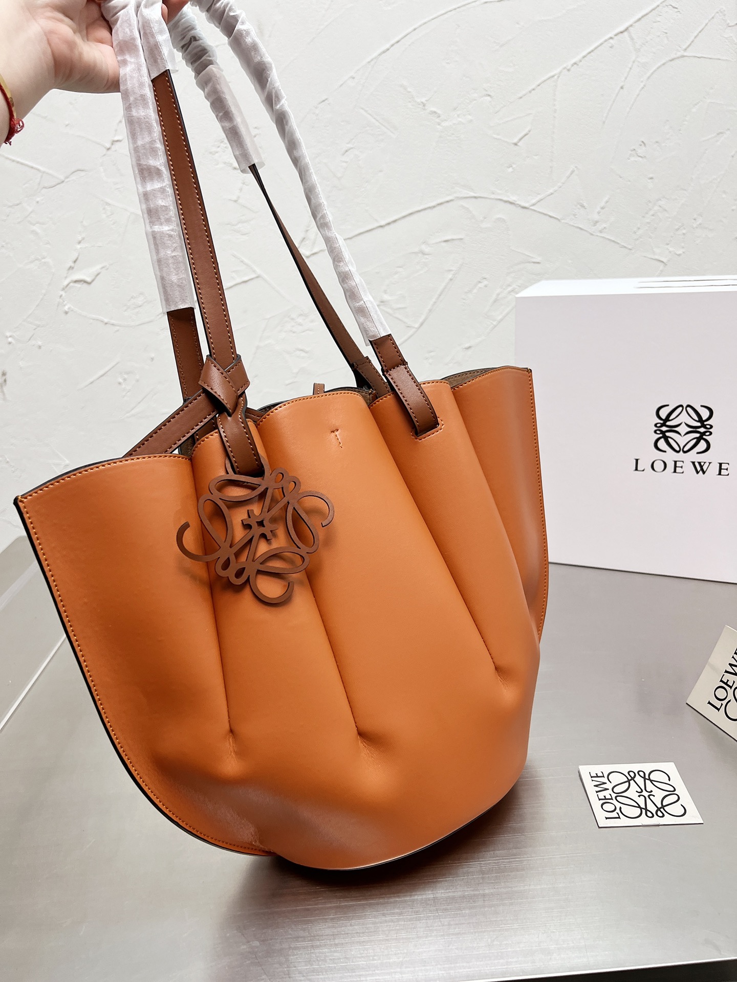 Loewe-ロエベ シェル トートバッグ-高島屋オンラインストア - 公式