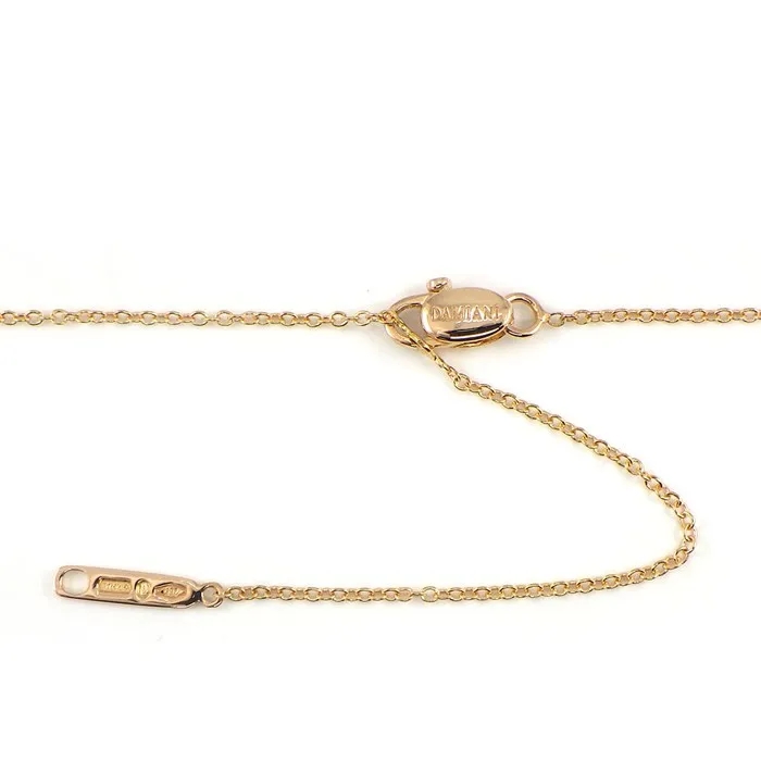 【国内発送/直営店】ダミアーニ DAMIANI ネックレス ベル エポック XS 20083492 ダブル クロス ダイヤモンド 0.39ct K18PG