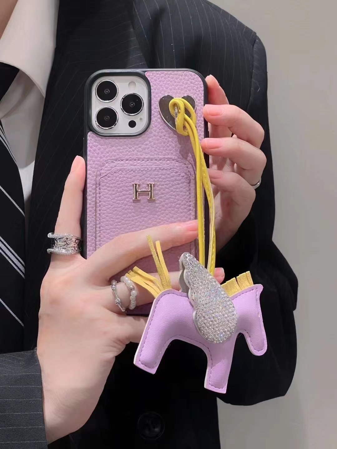 【HERMES】エルメス ピンク 電話ケース zm-高島屋オンラインストア - 公式