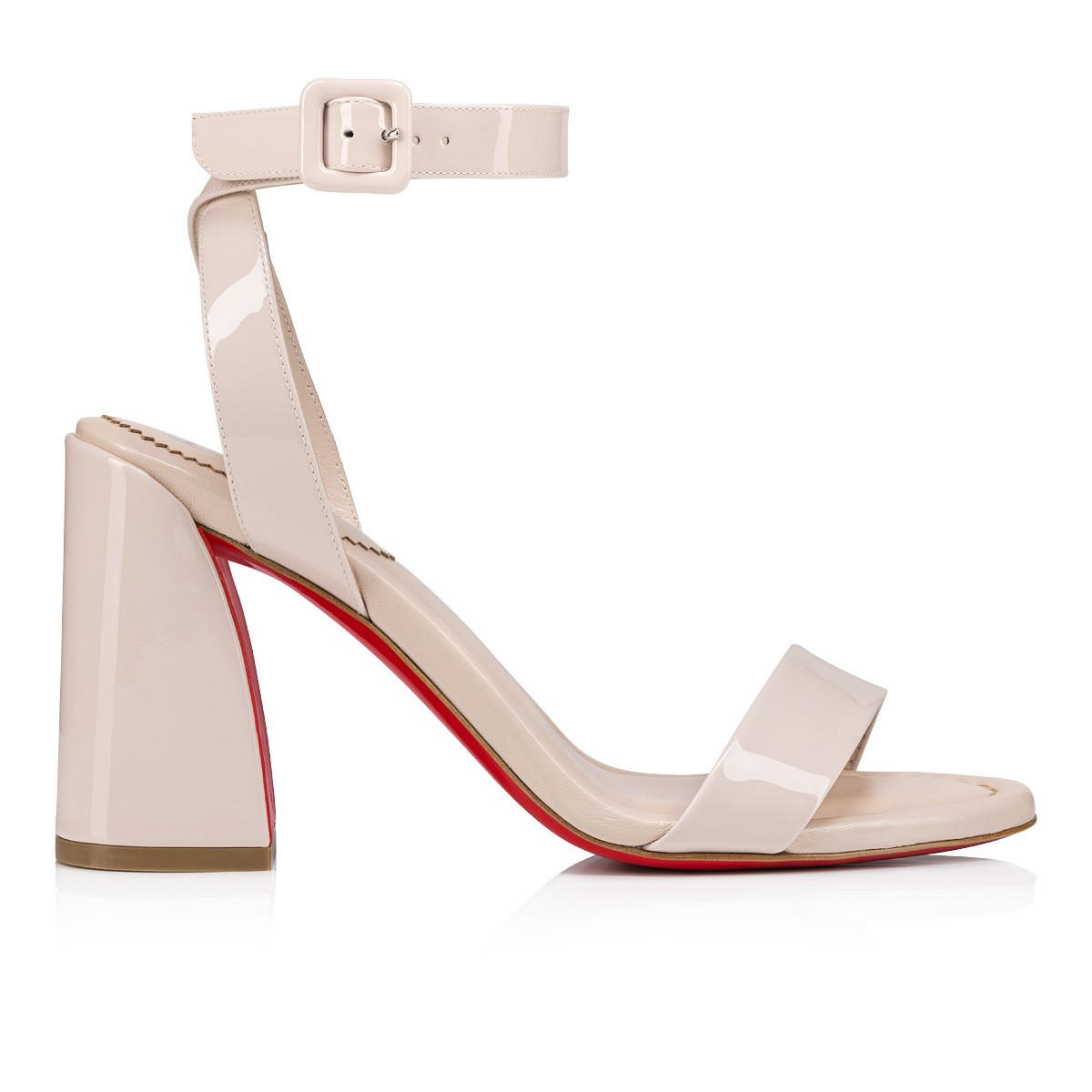 【Christian Louboutin】クリスチャン ルブタン Miss Sabina 85 mm Sandals Patent Calf Leather Leche JP 23.5 cm/EU 37/US 6/UK 4.5-高島屋オンラインストア - 公式