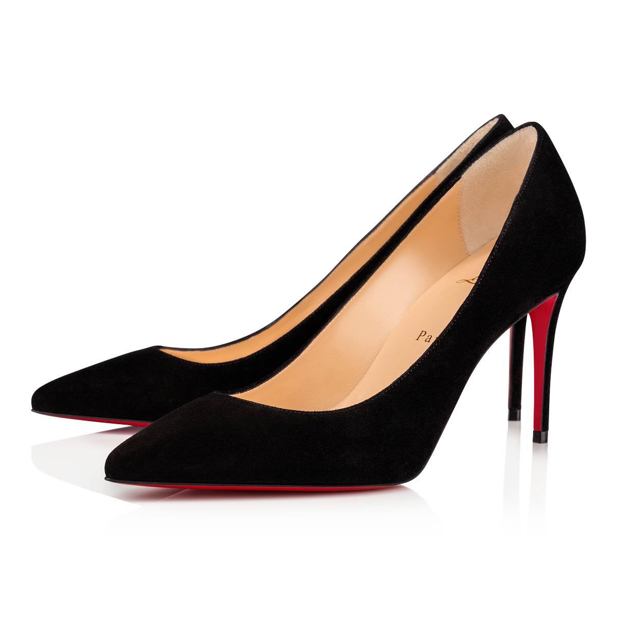 【Christian Louboutin】クリスチャン ルブタン Kate 85 mm Black Veau Velours Pumps-高島屋オンラインストア - 公式