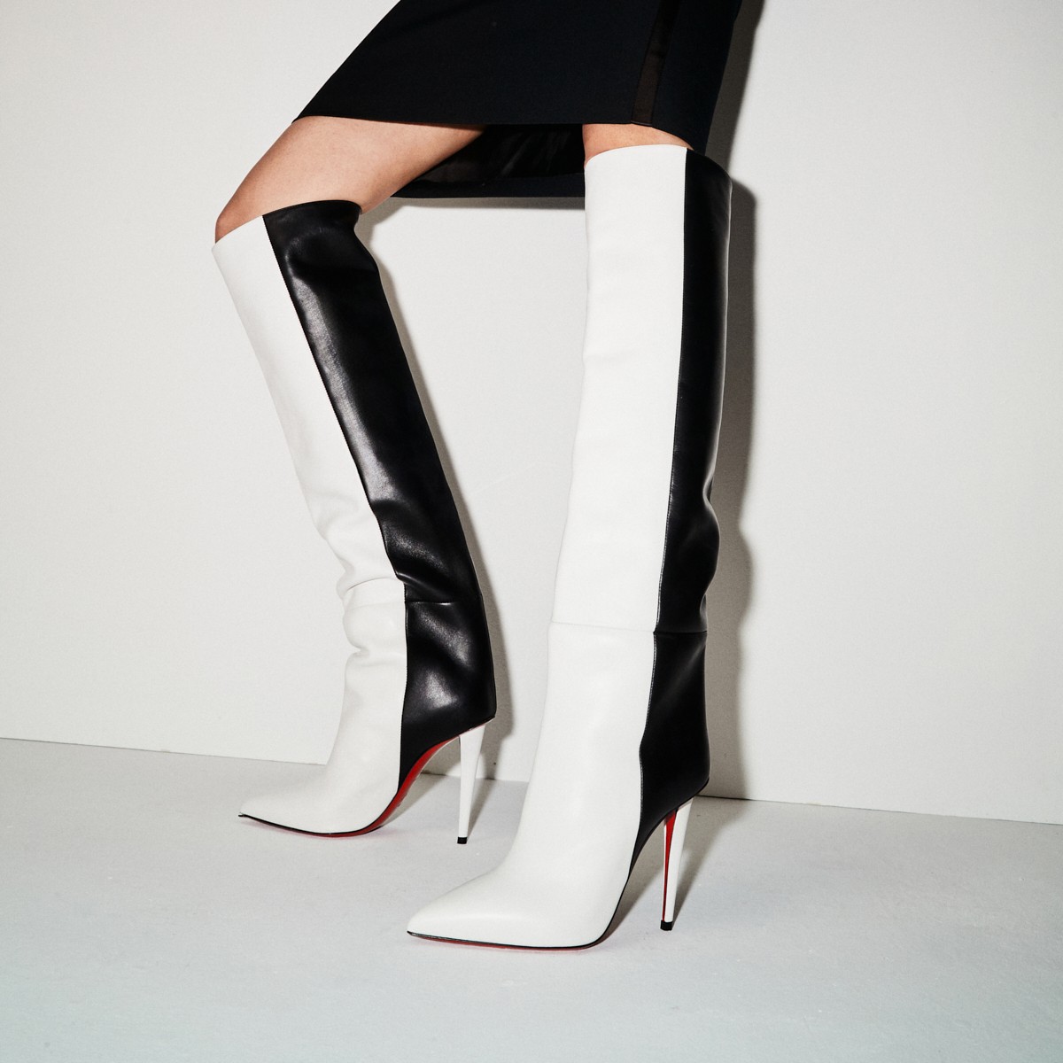 【Christian Louboutin】クリスチャン ルブタン Astrilarge Botta 100 mm Bianco Boots-高島屋オンラインストア - 公式