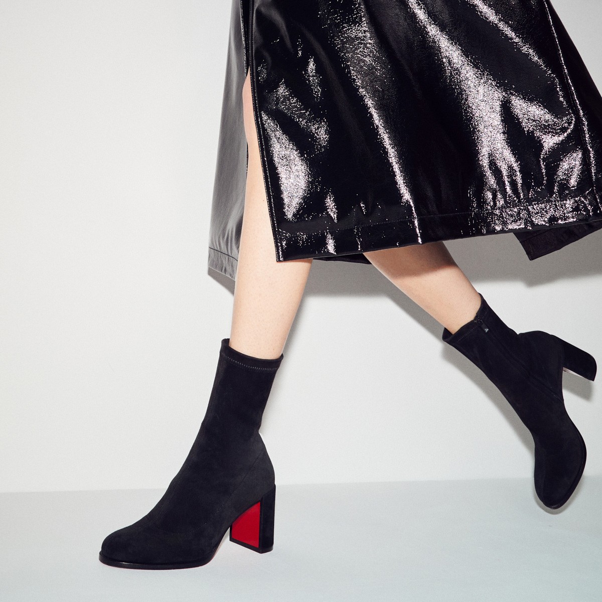 【Christian Louboutin】クリスチャン ルブタン Stretchadoxa 70 mm Low Boots Black-高島屋オンラインストア - 公式