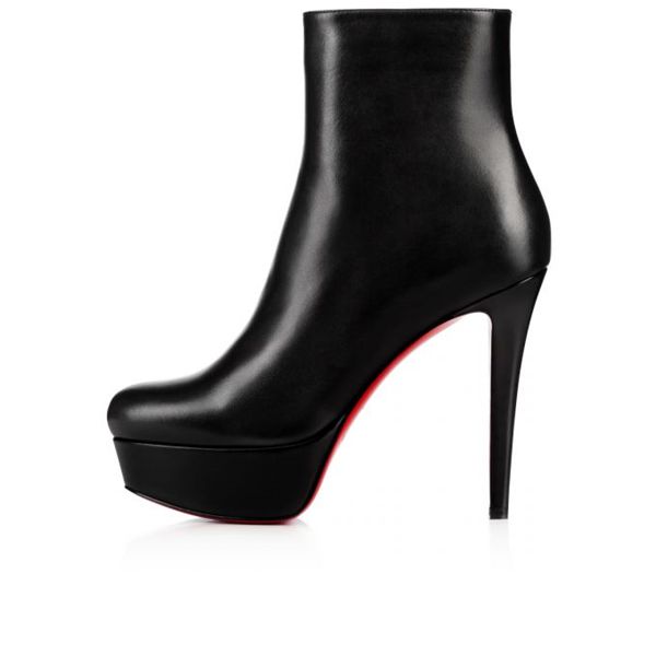 【Christian Louboutin】クリスチャン ルブタン Spikita Booty Bianca 120 mm Black Calfskin Leather Ankle Boots-高島屋オンラインストア - 公式