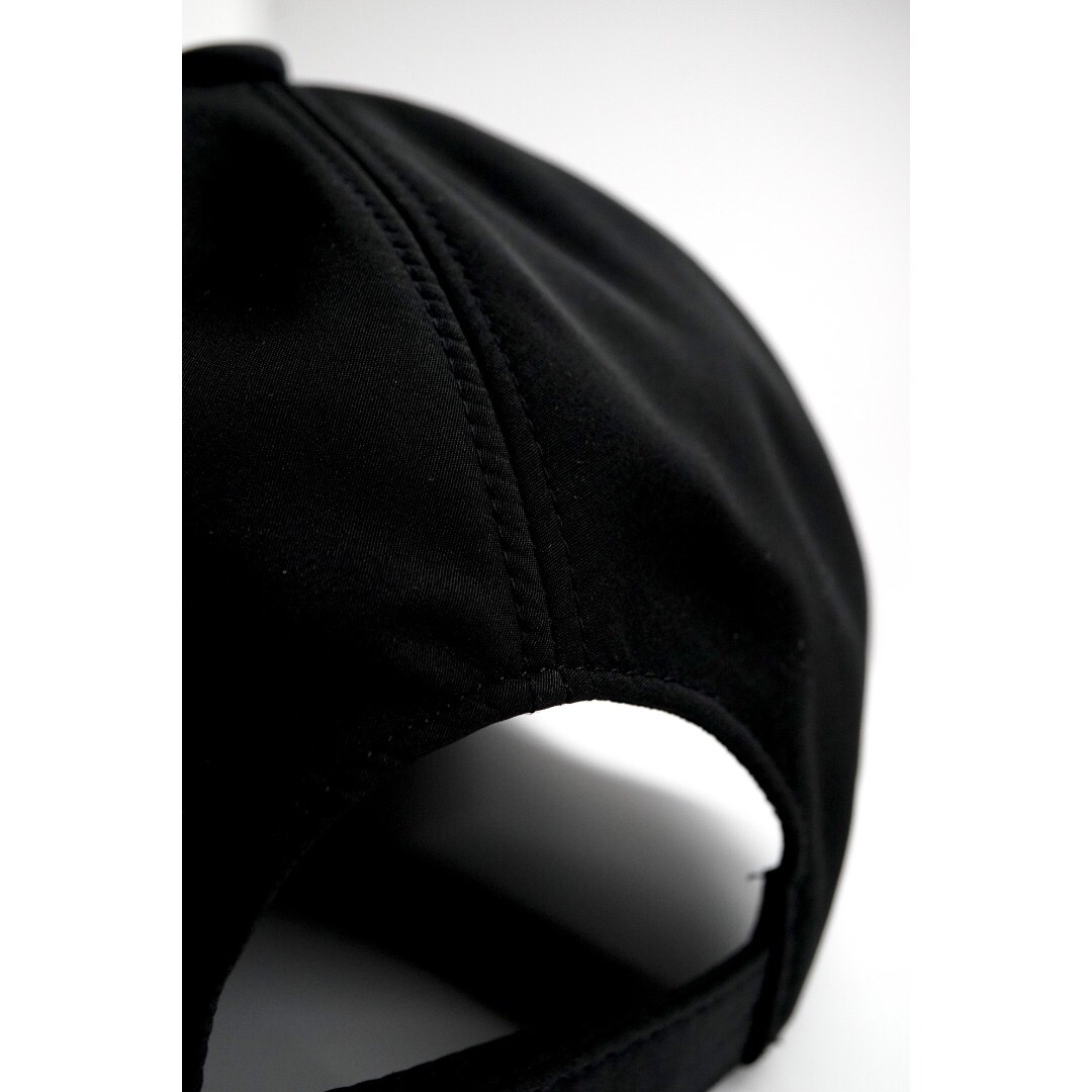 シャネル（Chanel）クラシック ダブルCロゴ ブラック ベースボールキャップ