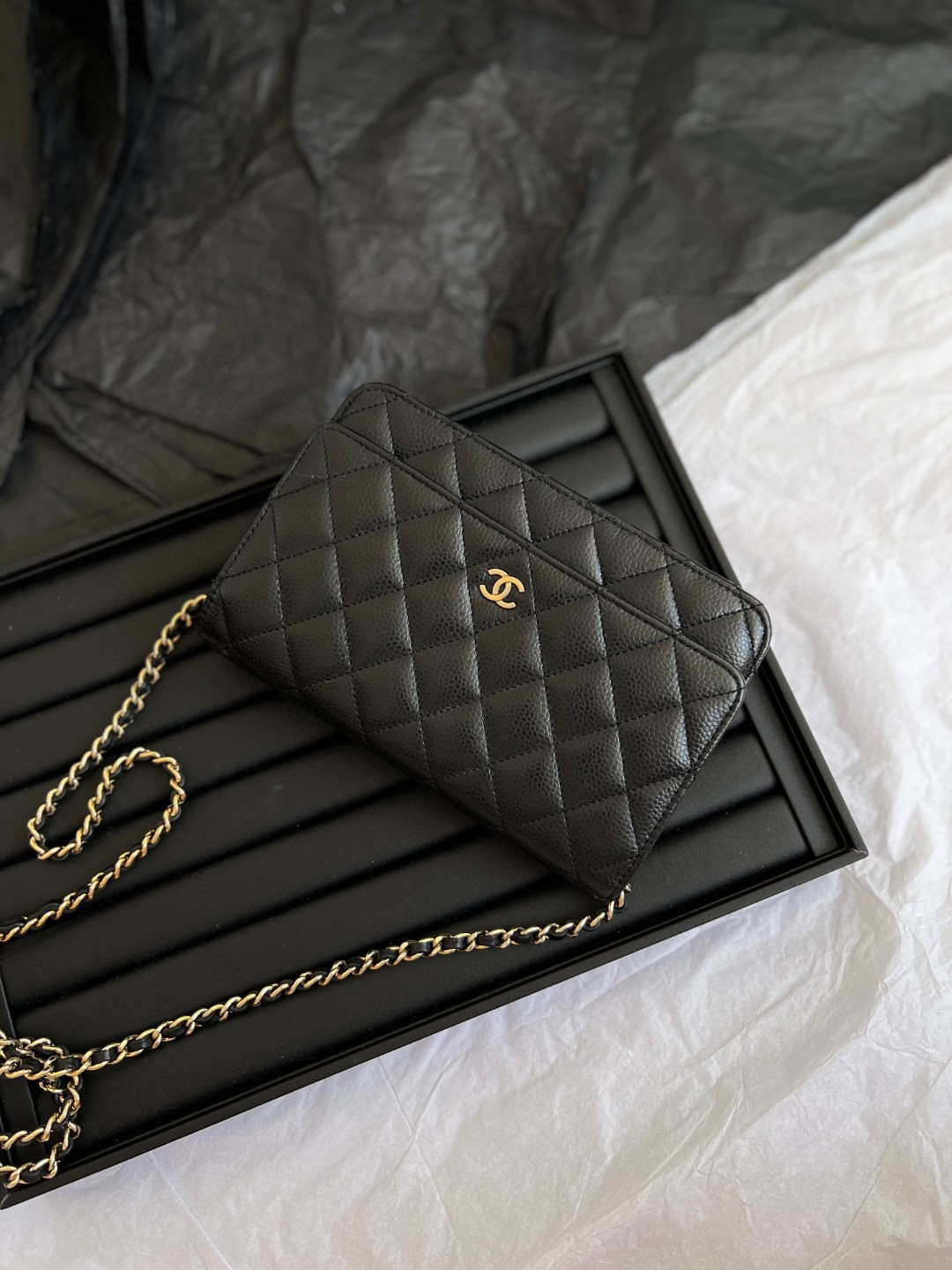 人気CHANELシャネル クラシック チェーンウォレット WOC AP0250