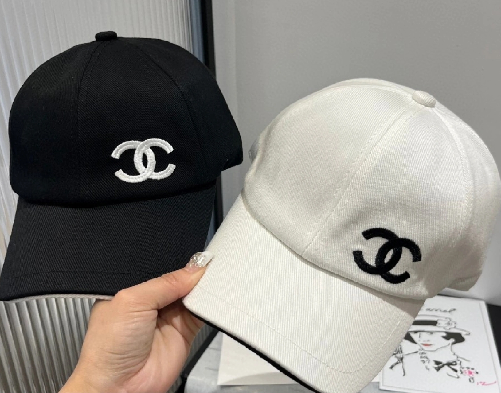 【Chanel】 シャネル 2025新作 ロゴキャップ 25P