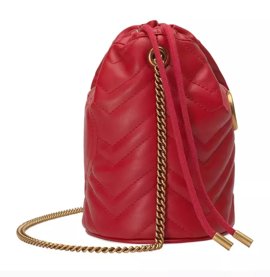 【GUCCI】グッチ マーモント ミニバケットバッグ【バッグ】