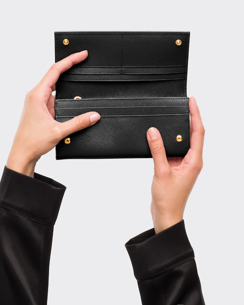 PRADA/プラダ サフィアーノトライアングル 財布-高島屋オンラインストア - 公式