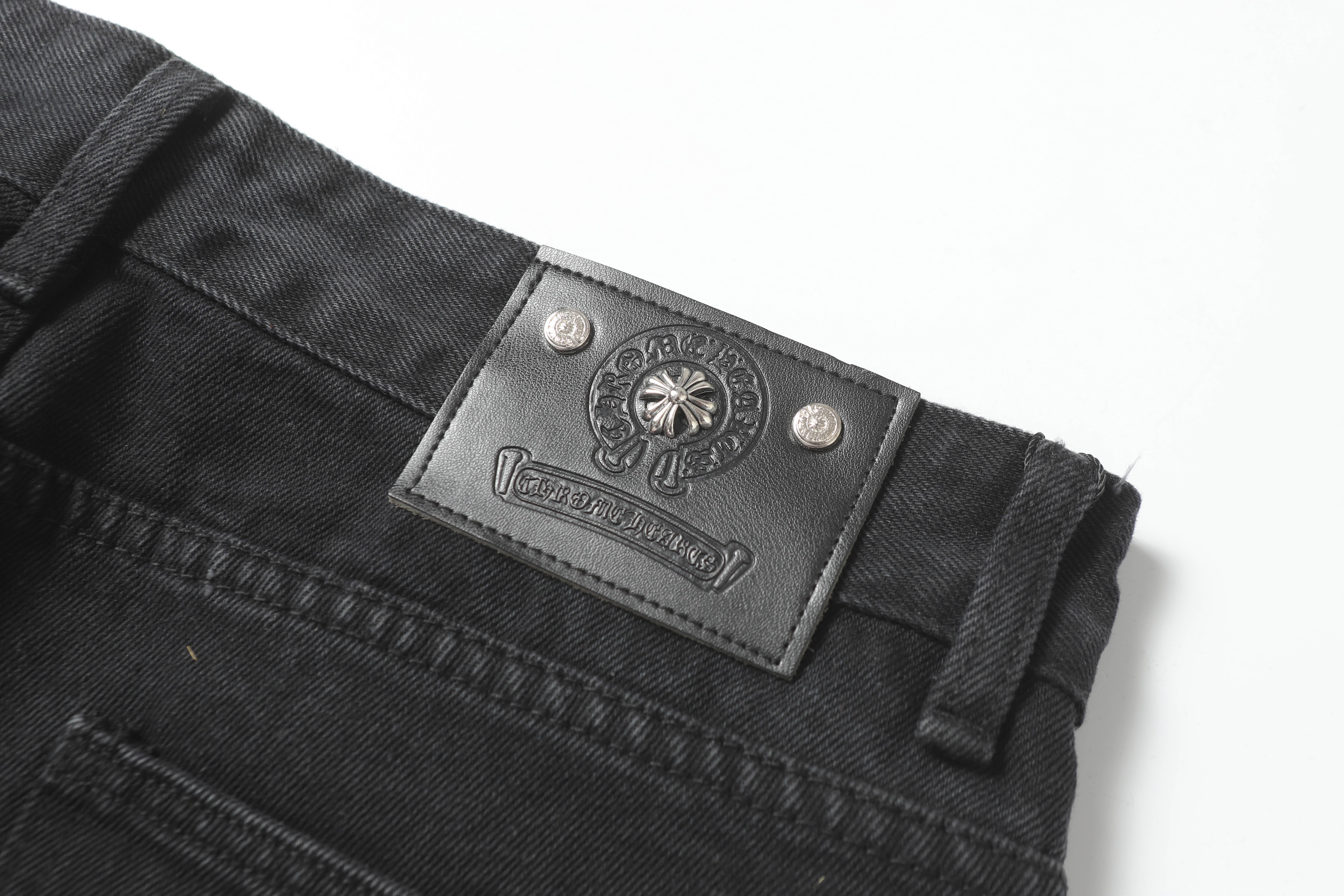 【Chrome Hearts】クロムハーツ クロスパッチ デニムジーンズ 9981