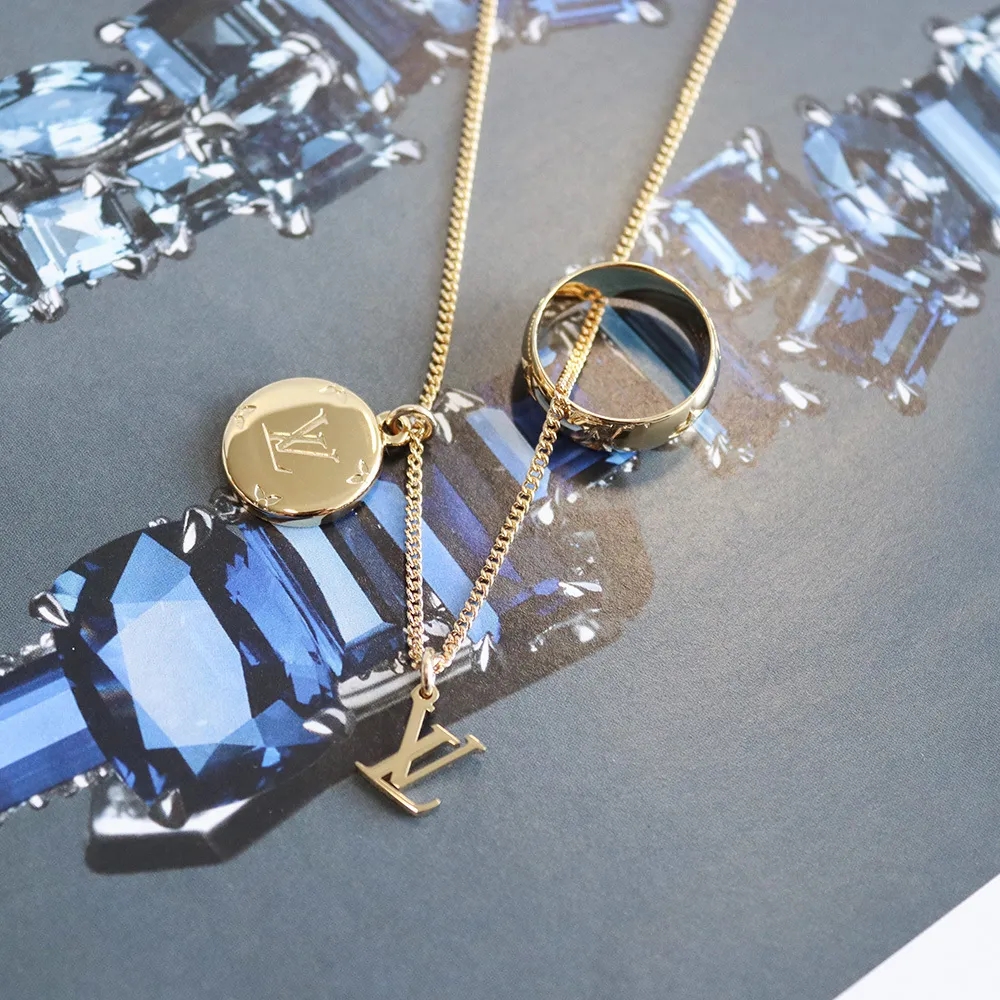 【国内発送/直営店】ネックレス リング モノグラムM80189