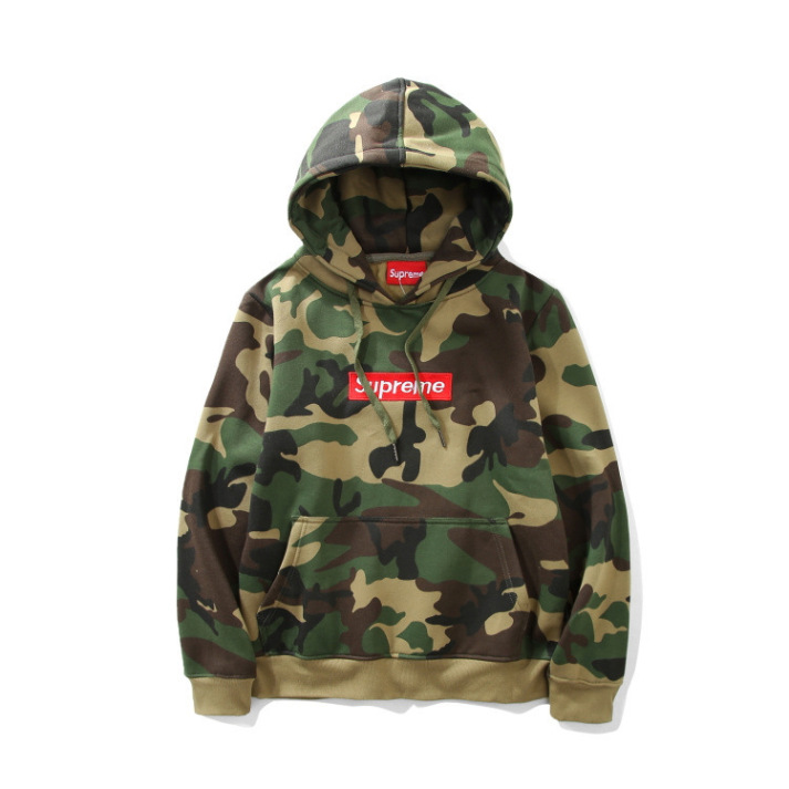 Supreme Logo Hooded セーター 4色