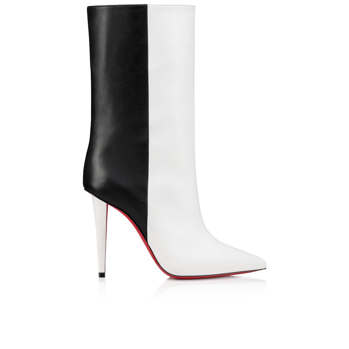 【Christian Louboutin】クリスチャン ルブタン Astrilarge Booty 100 mm Low Boots Bianco-高島屋オンラインストア - 公式