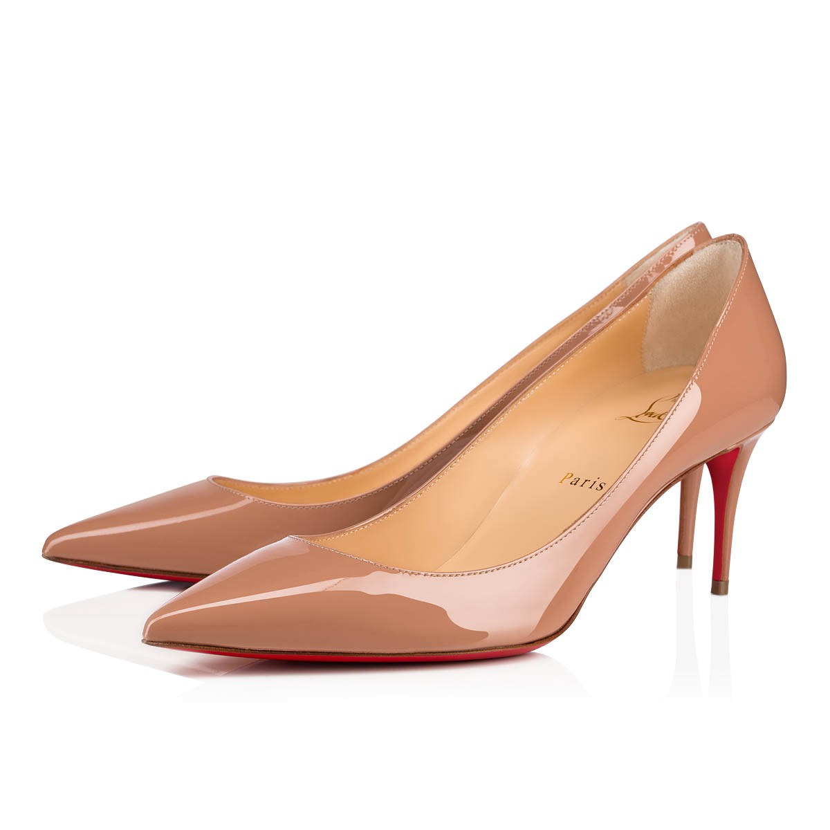 【Christian Louboutin】クリスチャン ルブタン Kate 70 mm Patent Leather Classic Nude JP 24 cm/EU 38/US 6.5/UK 5-高島屋オンラインストア - 公式