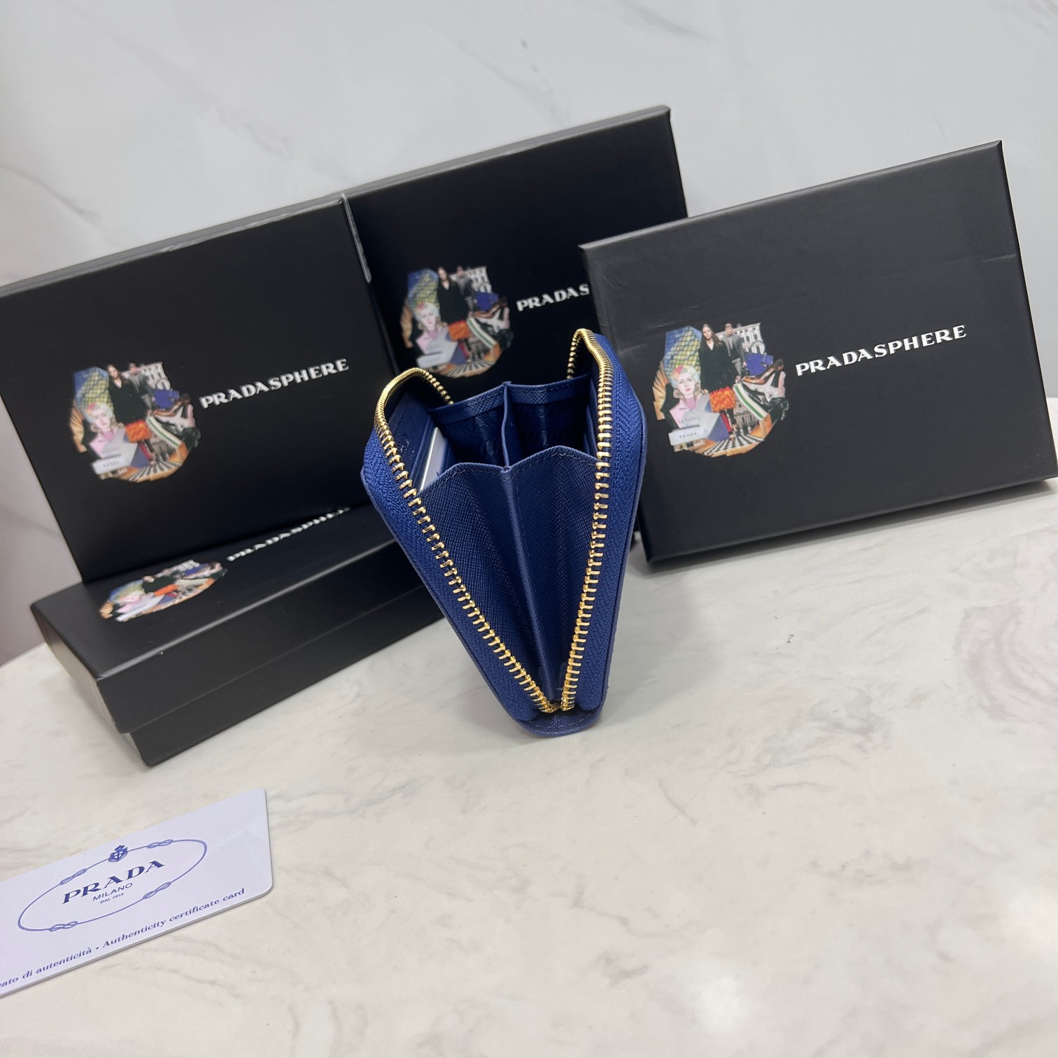 PRADA/プラダ サフィアーノレザー カードケース-高島屋オンラインストア - 公式