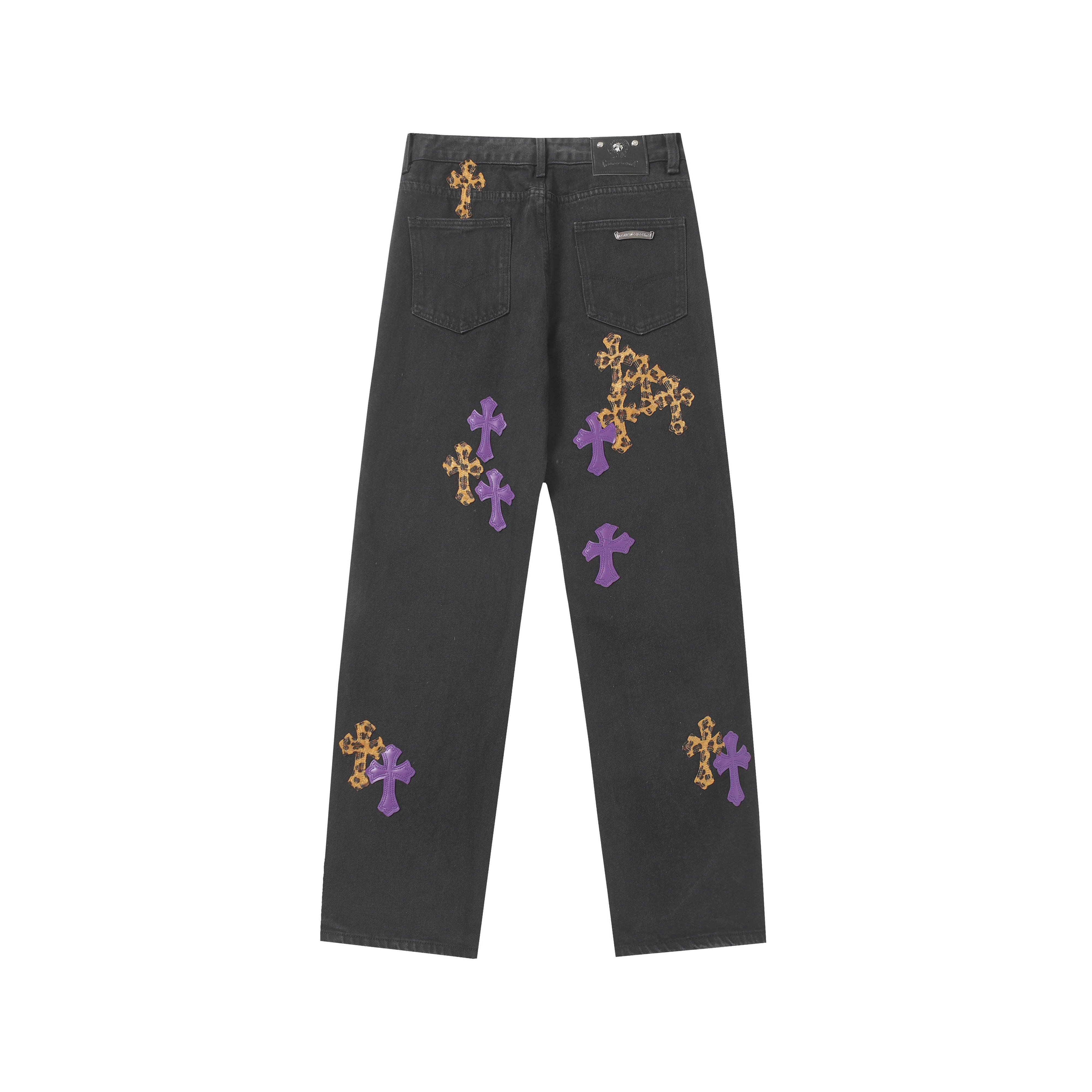 【Chrome Hearts】クロムハーツ クロスパッチ デニムジーンズ 9981